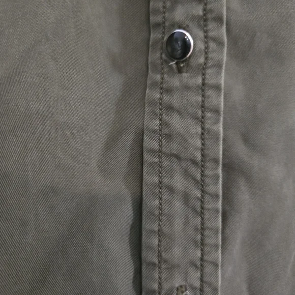 Ralph Lauren Olive Green Shirt Dress - Rsvp Roycenjen - Picture 2 of 10